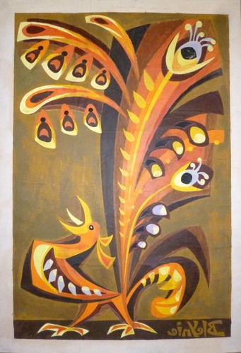 Bleynie claude gouache - bleynie, sur