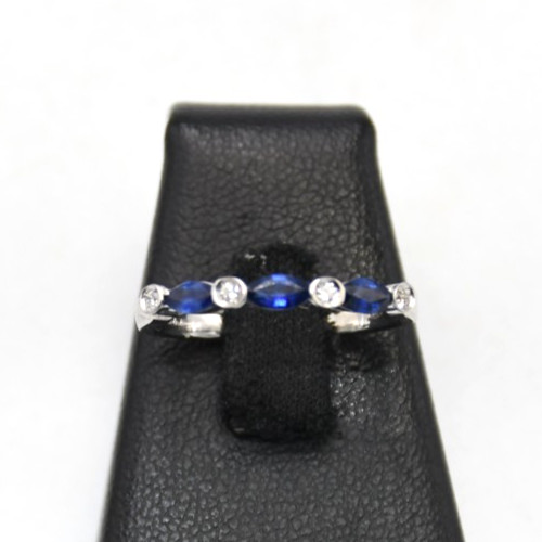 Anello donna vintage zaffiro - anello,