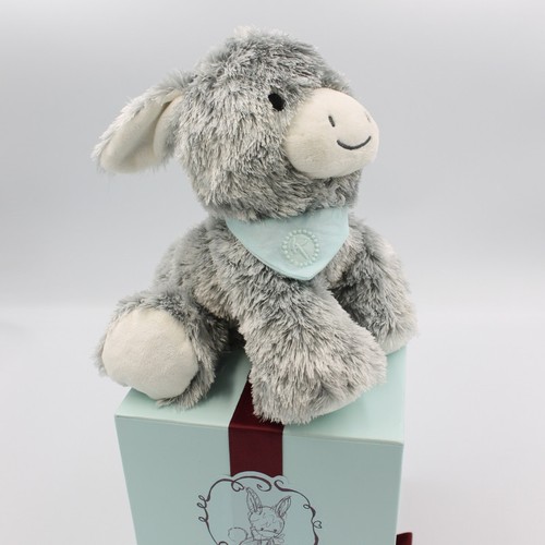 Doudou ane gris - , blanc