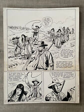 Kline - Loup Noir (PIF) - Planche titre originale - TBE