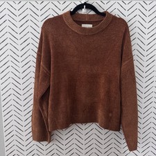 LOULOU DE SAISON Rava silk-chenille sweater Size Small NWT