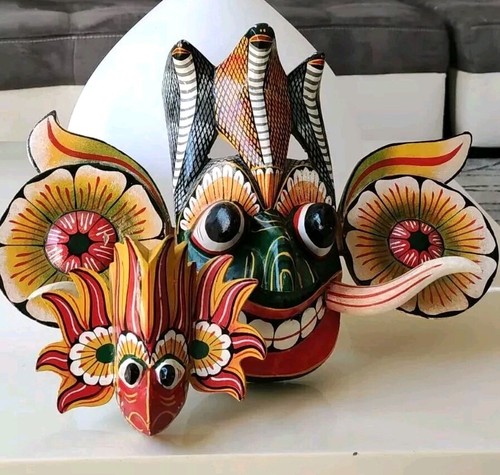 Masque décoratif sri lankais - décoratif,