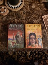 Kipling: A Selection of His Stories & Poems, Vol 1&2 Illustrated 1956 D Jackets