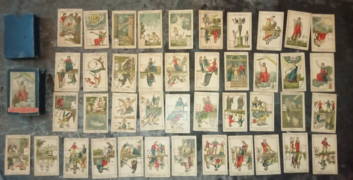 Ancien jeu cartes - ancien, de