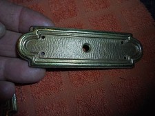 Ancienne Plaque de Poignée de