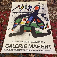 Joan MIRO Affiche Originale