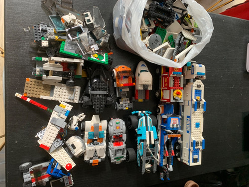 Gros lot lego camion - gros, police