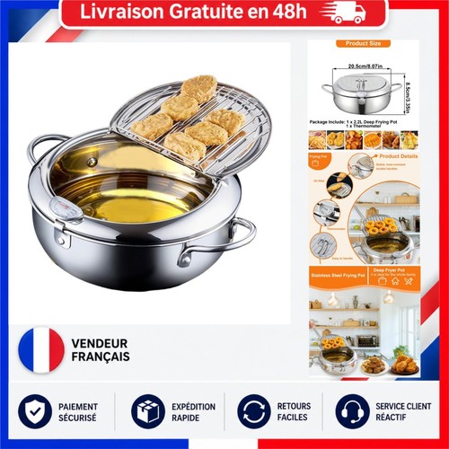 Friteuse japonaise acier - friteuse,