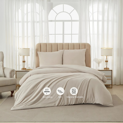 Parure housse couette - parure, de