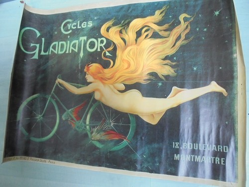 Ancienne affiche cycles - ancienne,