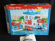 Main Street 72355 Ensemble complet, Vintage Fisher Price Little People 1998 avec