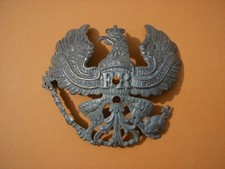 Casque à pointe - Plaque