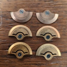 6 x Enicar Watch Movement Rotors, Including Sherpa Examples (CU16)