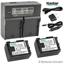 LCD Dual Charger & 2 Battery