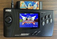 Sega Genesis Nomad MK6100 Tested & Working SCREEN IPS MOD- FAST SHIPPING