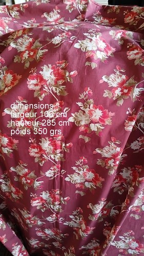 Rideau vintage tissu - , becquet