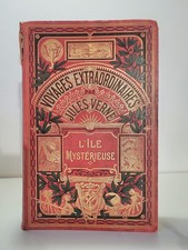 Jules Verne, L'île Mystérieuse (Collection Hetzel, à 1 éléphant, hybride)