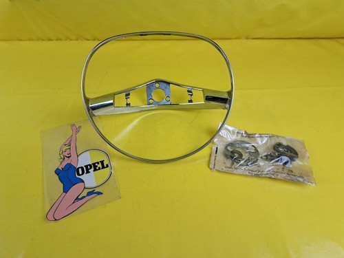 Anneau volant chromé opel - volant,