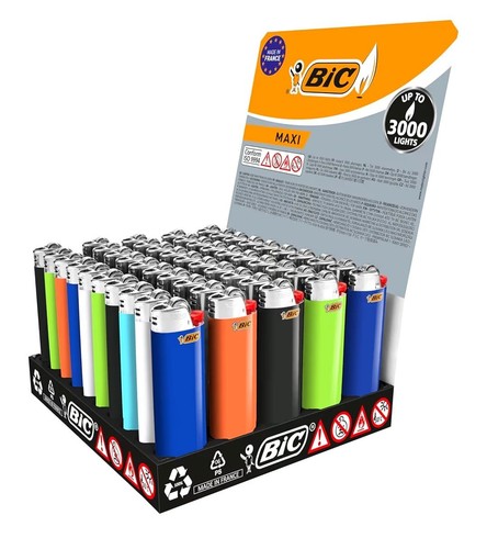 Briquets bic maxi - et, mini