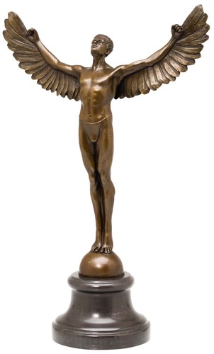Statuette icare pose - statuette, nu