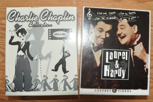 Cassettes charlot laurel et - +,