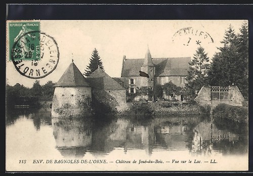 Cpa joue bois - joue-du-bois,, de