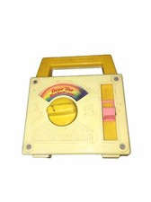 Vintage Fisher Price Over the Rainbow Radio Music Box Toy Windup Works 1981