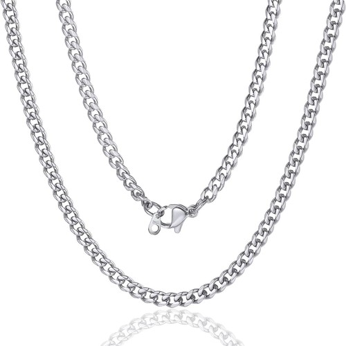 Collier homme chaîne - homme, cubaine