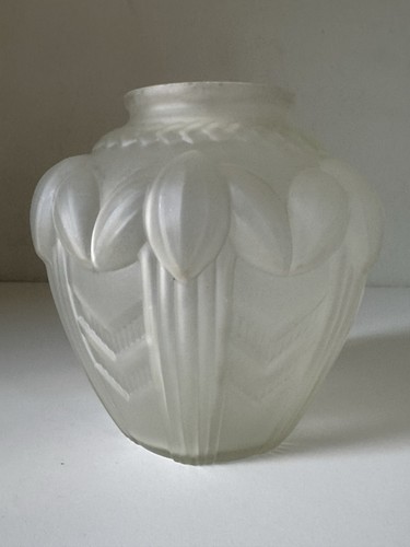 Vase art déco verre - art, en