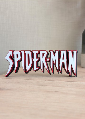 Logo spiderman blanc rouge - logo,