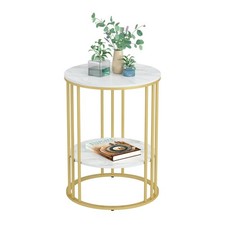 Table d’Appoint Marbre Ronde