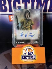 Kassa - Antonio Vina 2025 Topps Chrome Star Wars Silver Refractor Autograph?