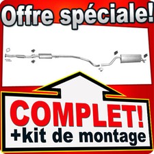 Ligne pot d'échappement pour FIAT GRANDE PUNTO 1.4 16V 95CH 2005-2011 Silencieux