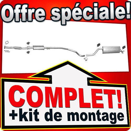 Ligne pot échappement - ligne,