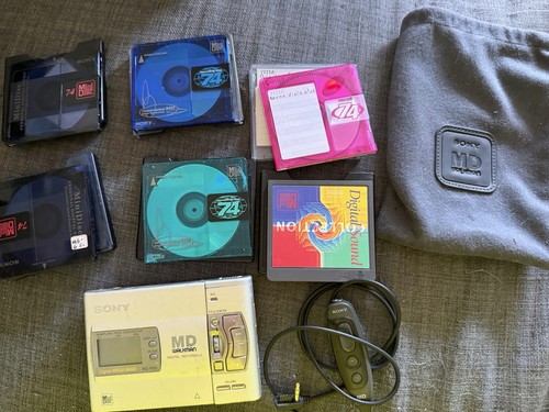 Sony walkman portable minidisc - sony,