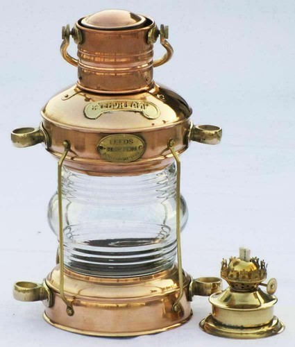 Lampe pétrole ancre - pétrole,