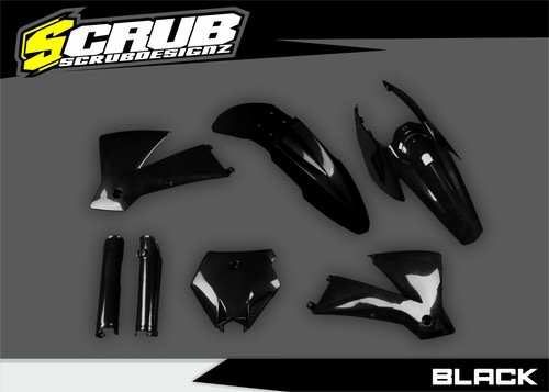 Kit carrosserie plastique - , noir