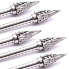 5x Forets en Carbure Monobloc 6mm Bavures Cutter pour Dremel Proxxon Équipement