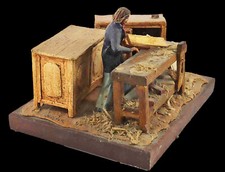 S. WAGNER - the carpenter / soldier figurine