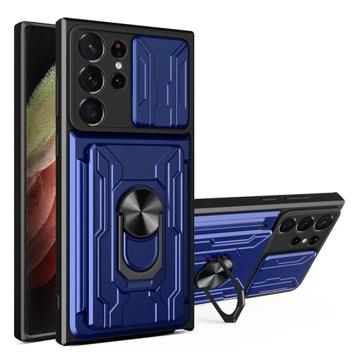 étui coulissant tpu pc - +, bleu