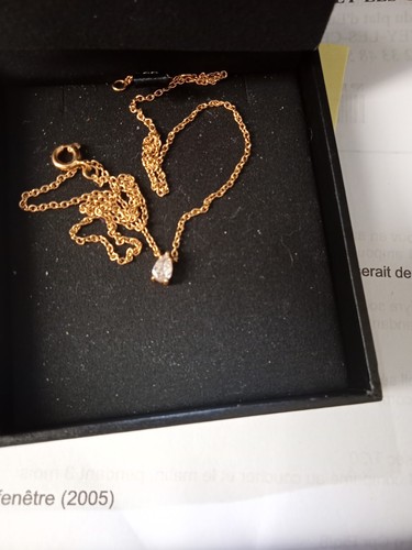 Collier carats rose - 18,