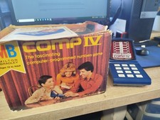 Vintage 1977 Milton Bradley MB COMP IV Electronic Number Set