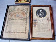 Lot 2 anciens tableaux