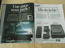 Advertising 1989 Advert Modulo Phone Answering Machine Recorder