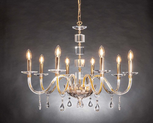 Lustre classique cristal - lustre,