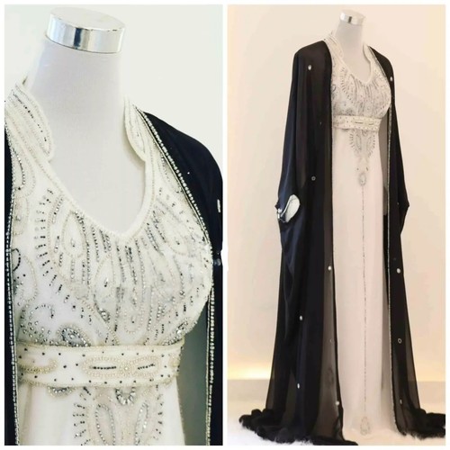 Robe georgette abaya farasha - georgette,