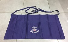 TABLIER DE BAR BLEU AVEC