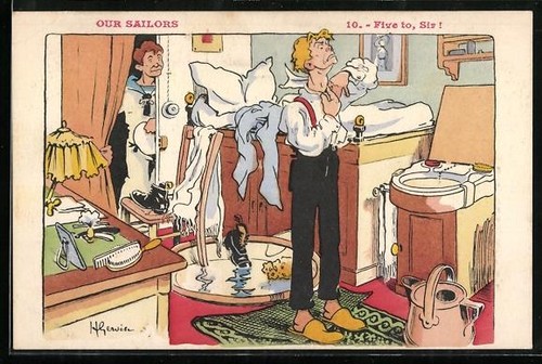 Carte postale artiste henri - postale, d'artiste