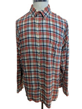 CHAPS Flanelle Rouge Bleu XL