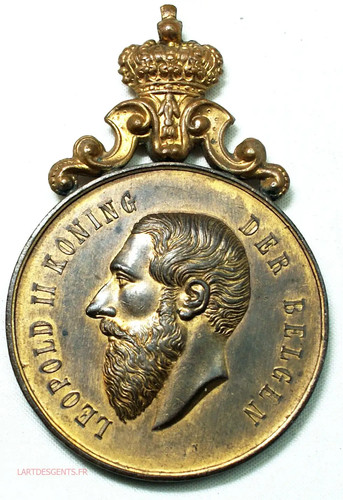 Médaille belgique - (fr1),